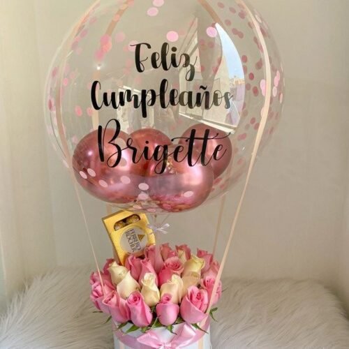 Globo Floral Ferrero