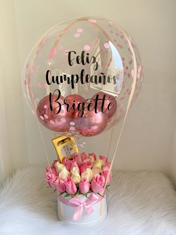 Globo Floral Ferrero