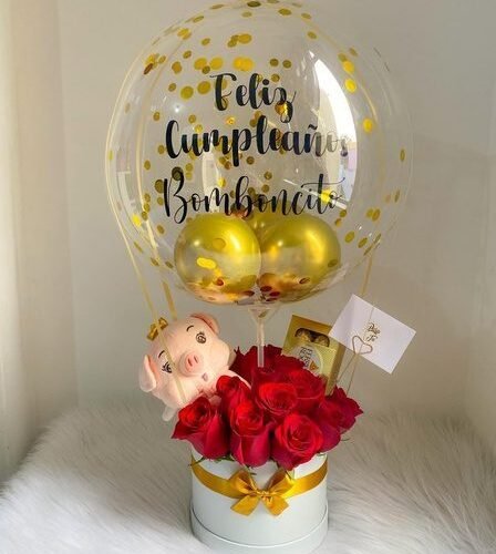 Globo, Peluche y Ferrero