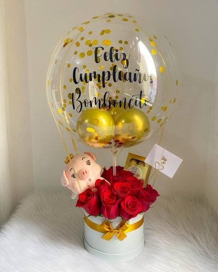 Casa Amara fl-globopeluche Globo, Peluche y Ferrero